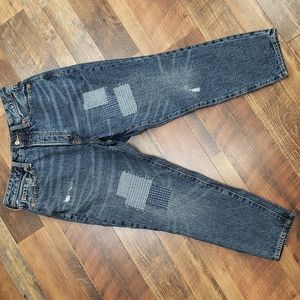 Old Navy Extra High Rise OG Straight Jeans with Button Fly, Size 10 Petite